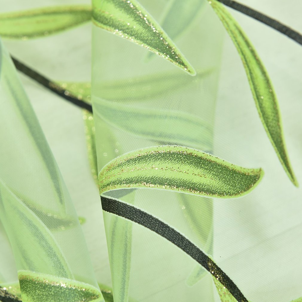 Wiklinowa przędza kurtyna tiulowa kurtyna wystrój okna przędza szklana drukowanie rękojeść robić salonu sypialnia ekran okno przesiewowe