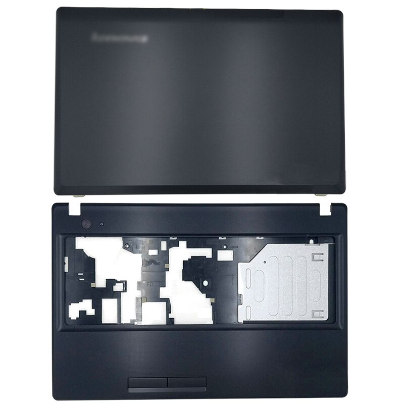 Cubierta trasera LCD para portátil, biselado delantero, bisagras, reposamanos, funda inferior para Lenovo IdeaPad G585 AP0N2000410 AP0N2000324 AP0N2000100: AC Cover