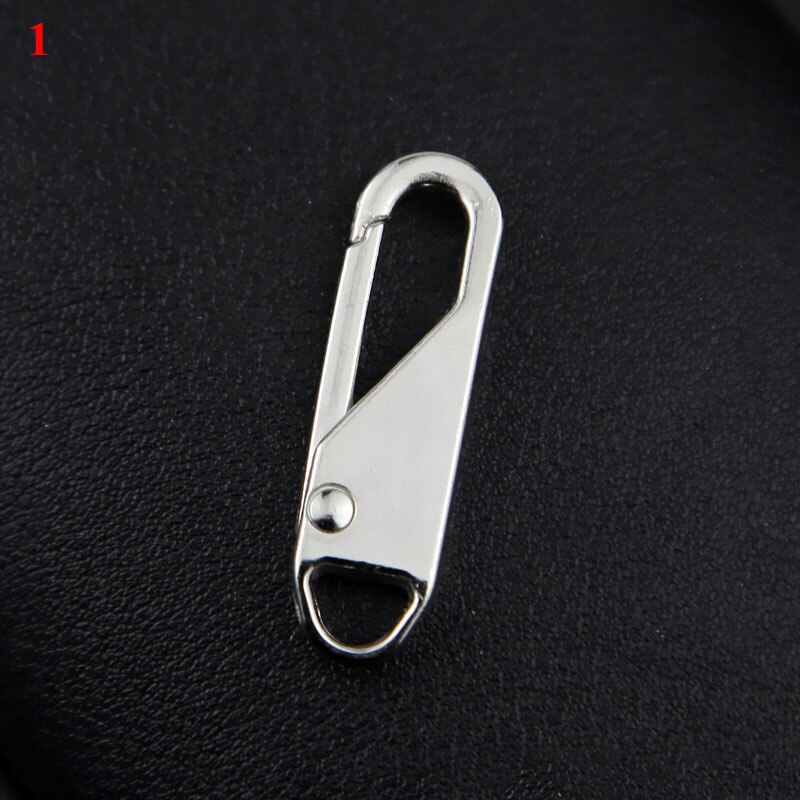8PCS Alloy Universal Zipper Puller for Clothing Zip Fixer Removable Zipper Slider DIY Sewing Instant Repair Zipper For Bags: 1
