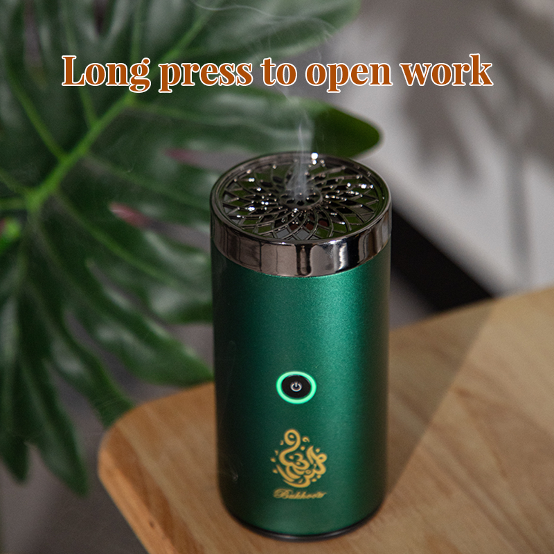 Mini brûleur d'encens électrique Portable, diffuseur d'arôme, porte-encens arabe Rechargeable, encensoir, décoration de la maison