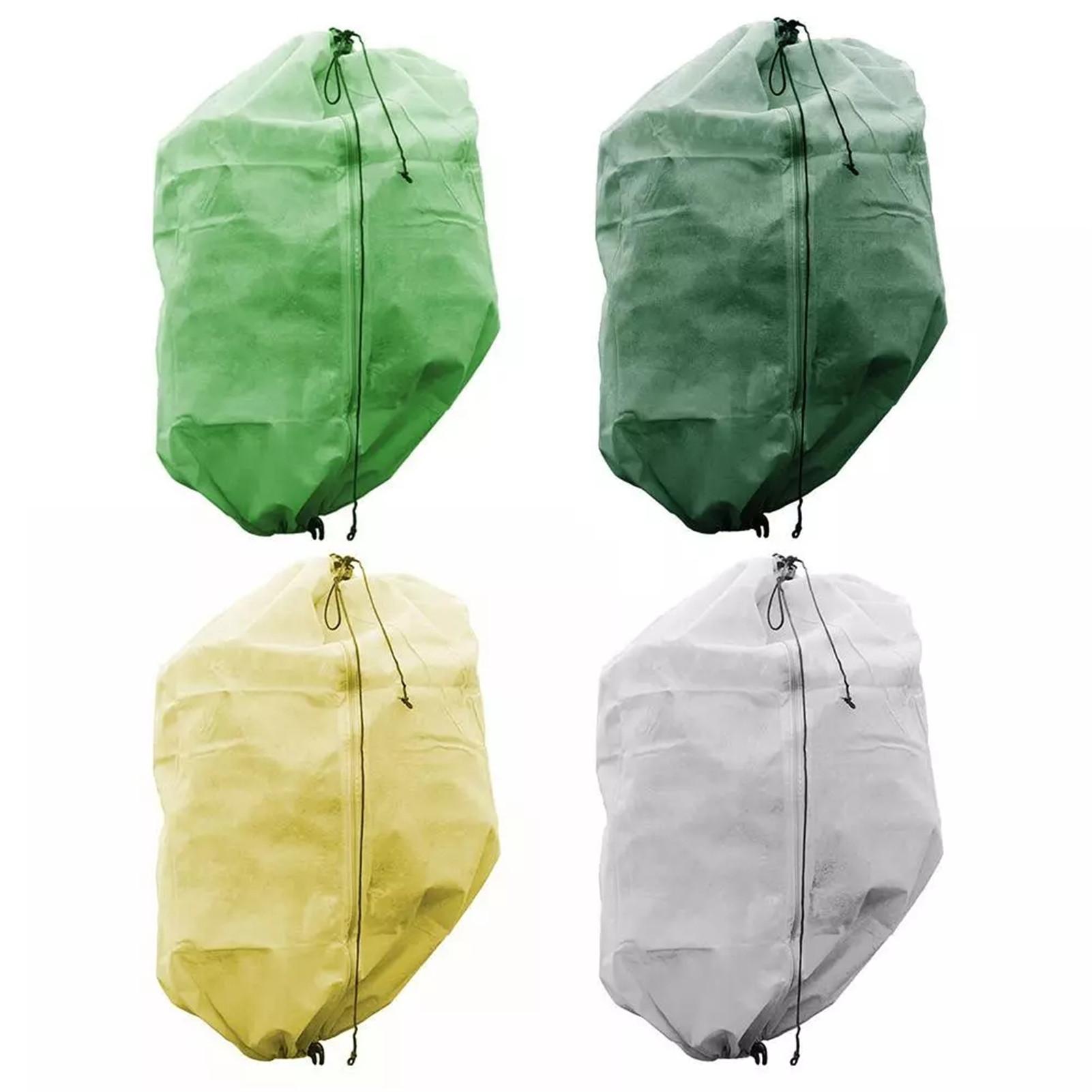 Couverture végétale d'hiver arbre arbuste plante couverture chaude Protection contre le gel avec fermeture à glissière à Double tête jardin potager sac de Protection