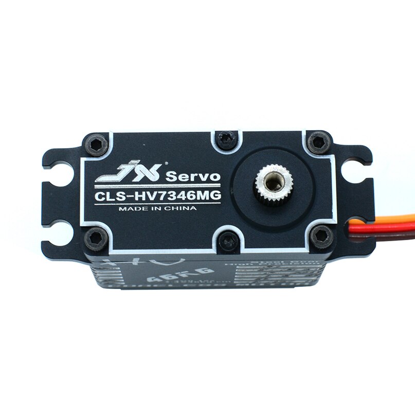 1PC JX CLS-HV7346MG 7.4V 46kg Coreless High Precision Steel Gear Full CNC Digital Servo for DIY RC Car Helicopter Car Crawler