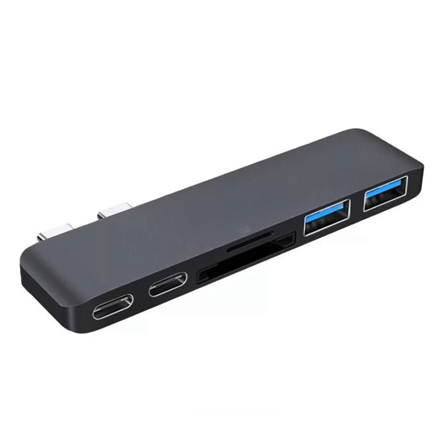 Dual Type-C Hub Hub 2Usb3.0+Sd/Tf Card Reader (Thunder 3 Interface)
