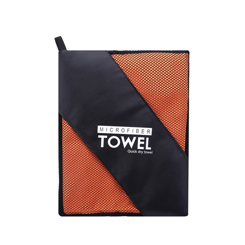 Quick Drying Microfiber Towels for Sports Travel Ultra Soft Absorbent Fast Drying Towel Gym Training Outdoor Travel: Orange