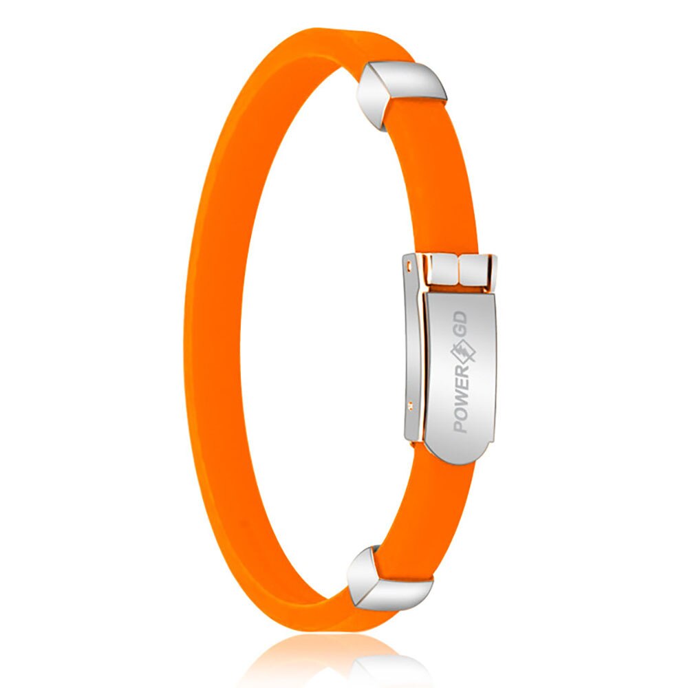 Sport Silikon Anti-Statische Power Armband Frauen Männer Einstellbare Negative Ionen Armbänder Erwachsene Jugendliche Magnet Armreifen Außen: 2