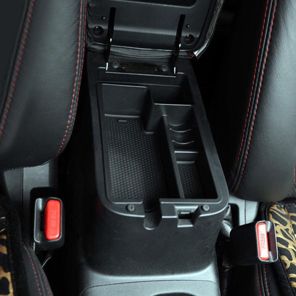 For Mitsubishi Outlander Center Console Organizer Armrest Storage Box
