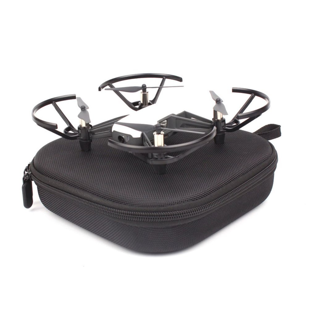 Bæretaske til dji tello drone sikkerhedstaske dobbelt lynlås stødsikker opbevaringstaske drone tilbehør til tello