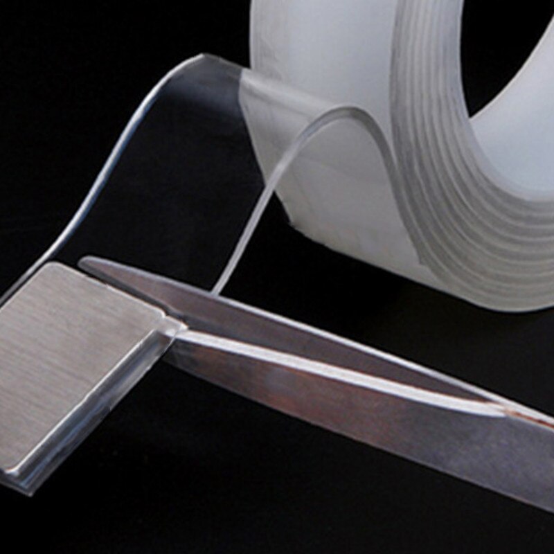 Cinta adhesiva impermeable 6850 transparente de doble cara, Nano, reutilizable, para el hogar, porcelana, madera, metal, plástico, súper pegamento
