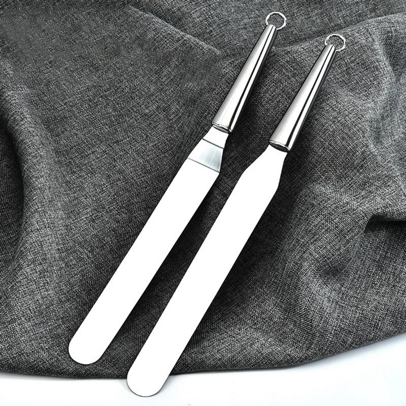 Stainless Steel Baking and Pastry Tools Portable Cream Spatula Cake Butter Kitchen Gadget Cake Decorating Tool