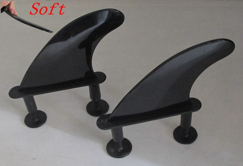 Dorsal Performance 5" Soft Surf Fins Rear Surfboard Fins all-round Black Surfing fin surfing accessoire