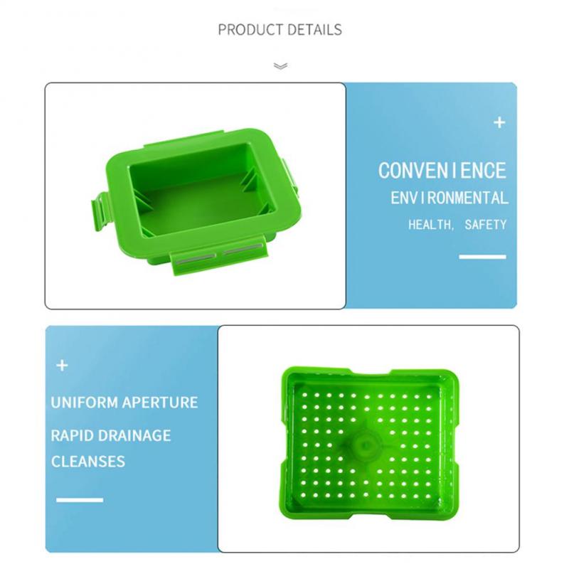 Tofu Pers Tofu Afdruiprek 3-Layer Tofu Pers Ingebouwde Drainage Water Verwijderen Tool Vaatwasmachinebestendig Keuken koken Gereedschap Set