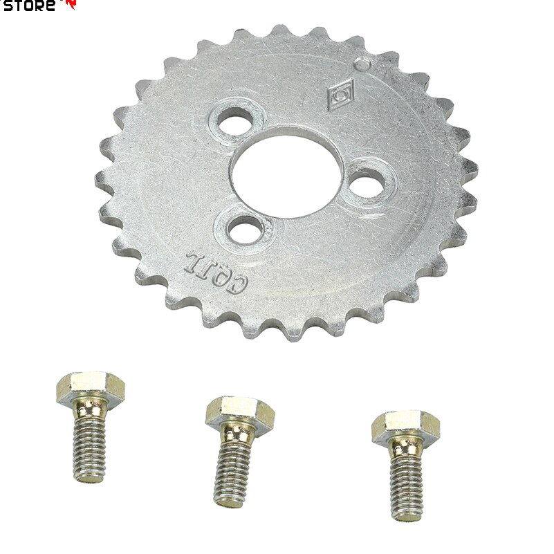 Lifan 140cc 28 Tooth Camshaft Timing Sprocket with bolt For LF140cc 1P55FMJ Horizontal Kick Starter Engines Dirt Pit Bikes parts