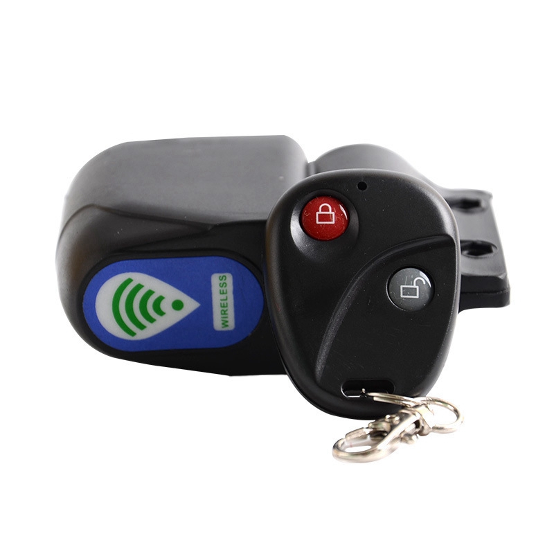Bicycle anti-theft device remote control alarm anti-theft alarm car lock alarm lock mountain bike anti-theft device