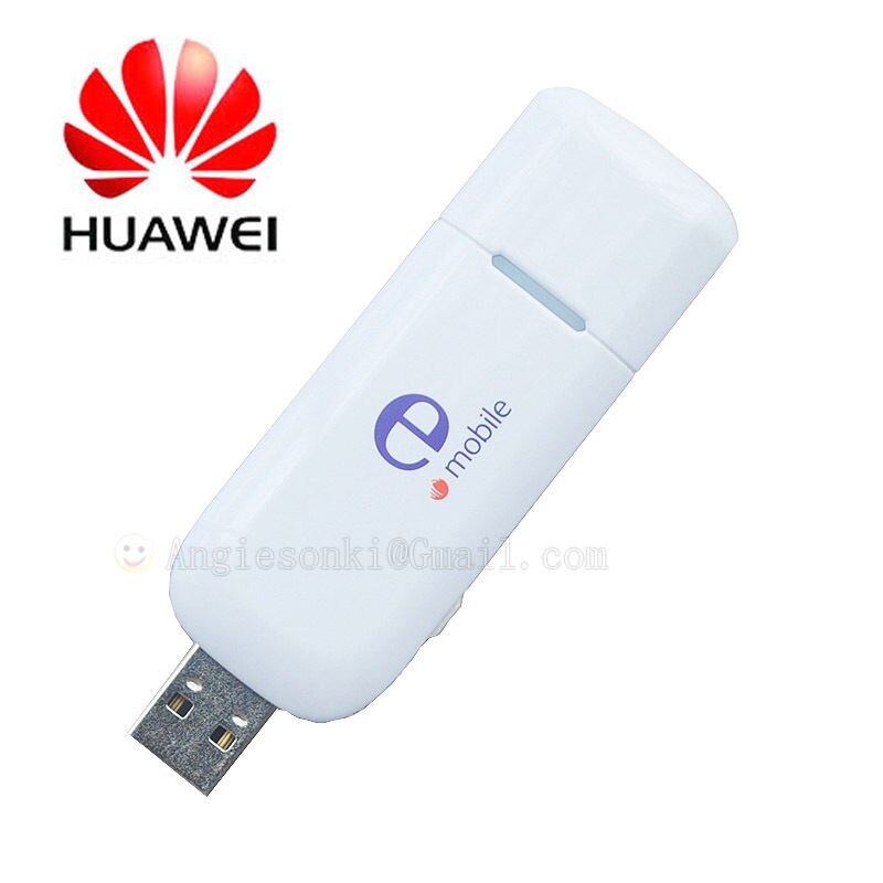 DESBLOQUEADO Huawei E1820 21.6 Mbps HSPA +/UMTS/WCDMA 2100 MHz 3G Modem de Banda Larga Móvel USB Stick E182E