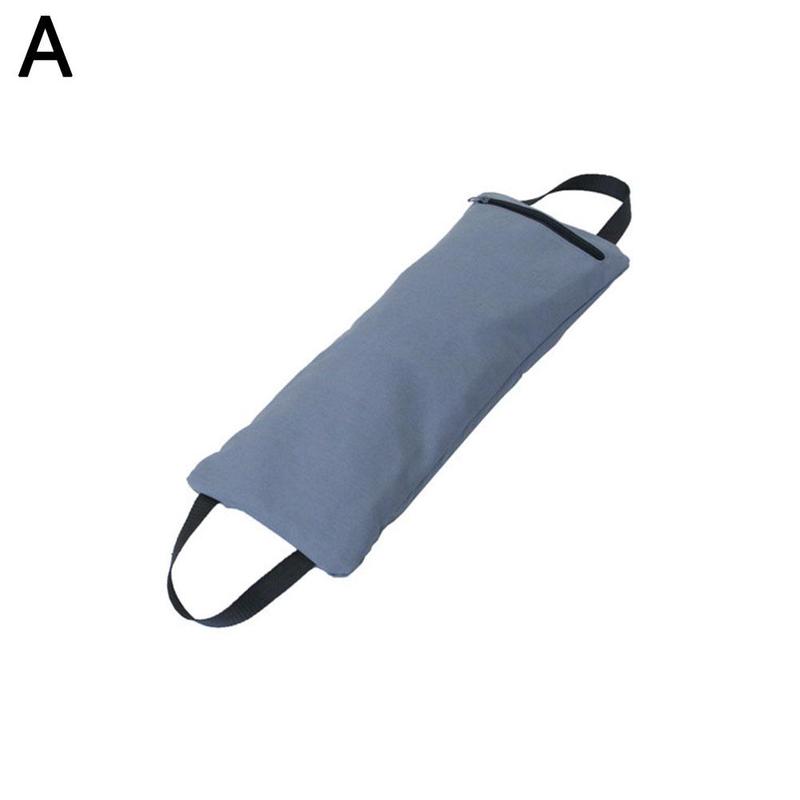 Yoga sandtaske ikke fyldt fri vægt sandtaske tynd arm ben justerbar vægt yoga fitness træning spark sand taske 21 x 53cm forsyninger: -en