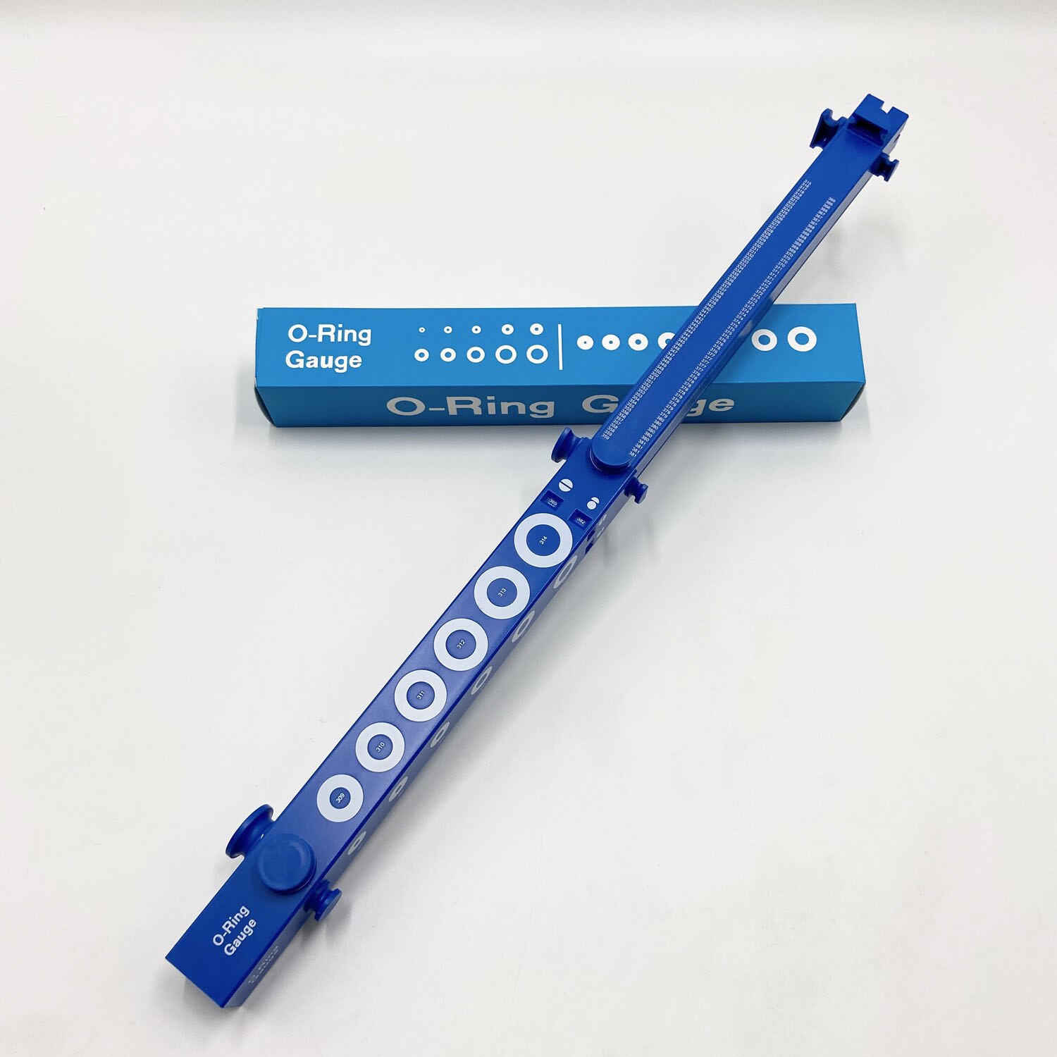 O-Ring Gauge Make Work Smart BLUE Telescoping O Ring Slide Measuring ID Gauge 13-1/2"LONG EXTENDS TO 23-1/2" o-ring sizing gauge