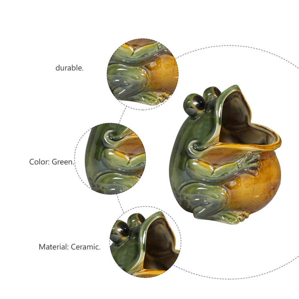 Storage Tank Desktop Storage Jar Ceramic Crafts Auspicious Decoration