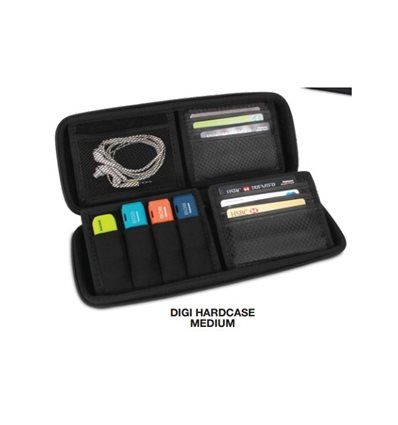 Udg u8426bl creator digi estojo rígido preto médio