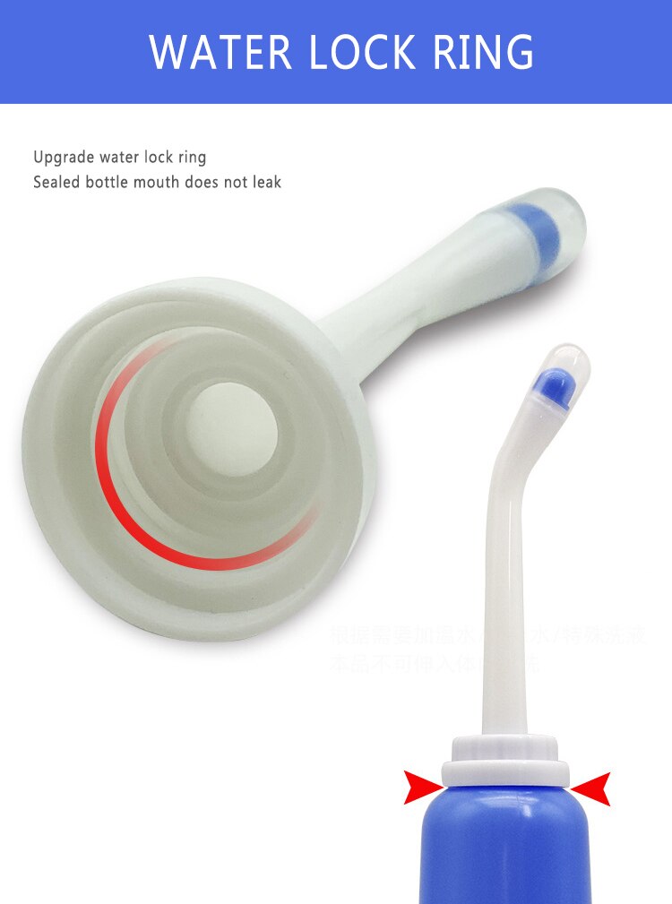 1pc 500ml Hygiene Sprayer Personal Cleaner Hand Held Toilet Bidet Tackle Hygiene Washing Travel Portable Bottle