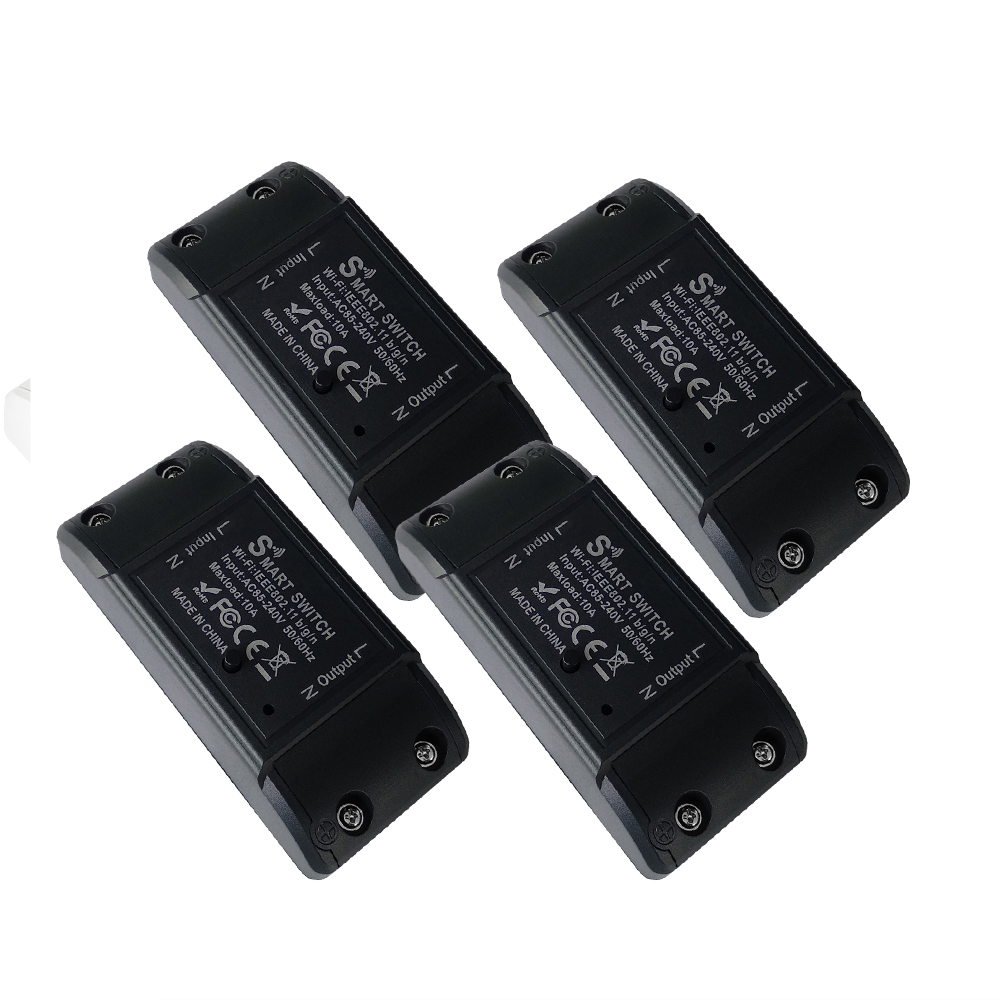 WGHINE CozyLife WiFi accorto interruttore modulo interruttore automatico 10A interruttori della luce temporizzati senza fili supporto Alexa Siri Google Alice: Arancione