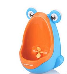 Vegghengt låve baby potte toalett trening låve urinal gutt plast toalettsete babypleie spor produkt: Blå