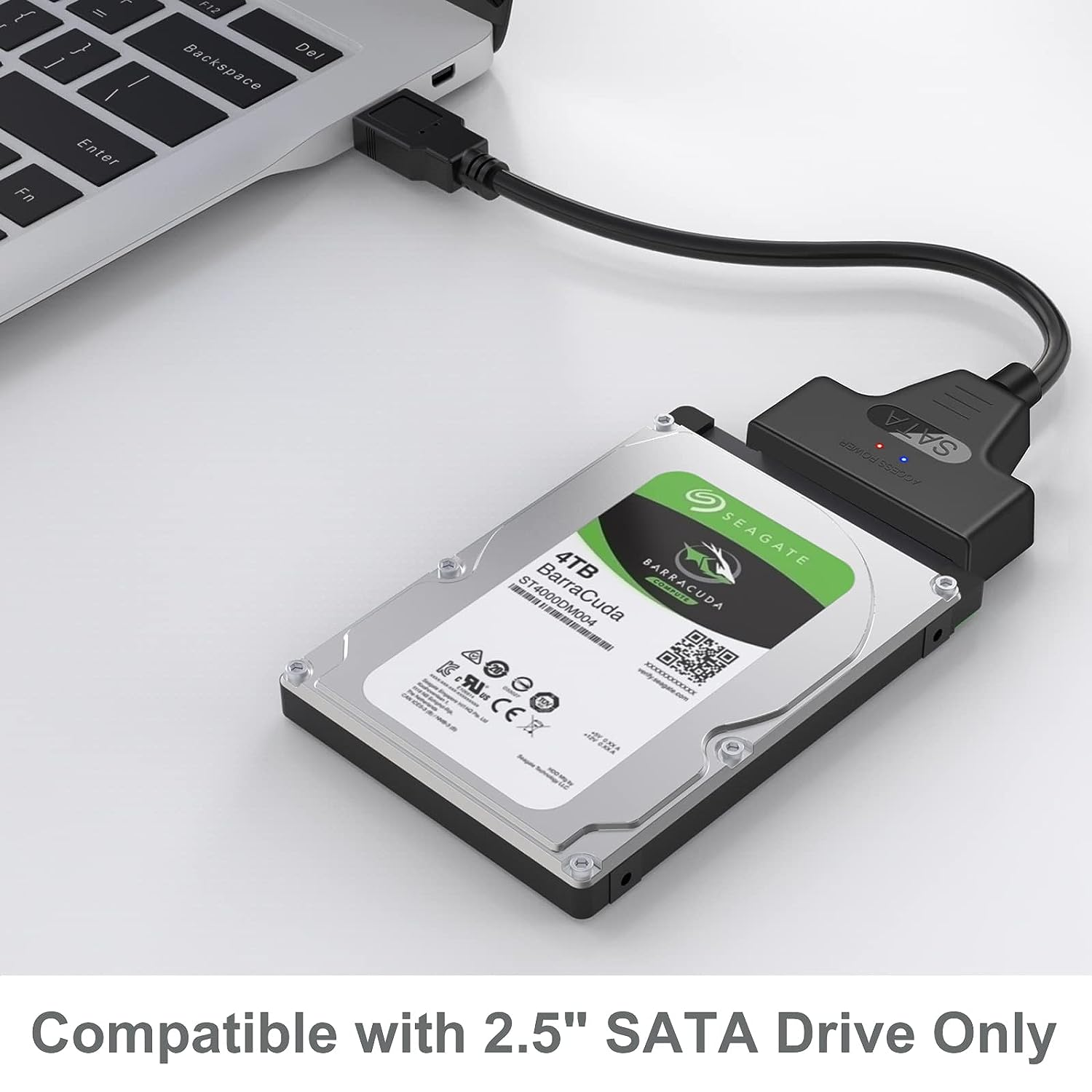 Cablu Adaptor SATA la USB - HDD SSD 2,5/3,5 Inch - USB 3.0/2.0 - Lungime 22/35/50cm - Cititor Hard Disk Extern