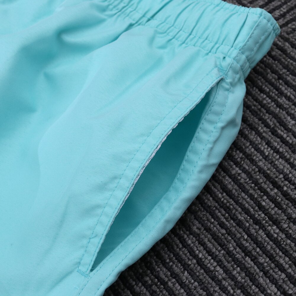 Mens Beach Shorts Kleur Beknopte Stijl Zomer Shorts Zwemmen Kofferbak Beachwear - Size (Grijs)