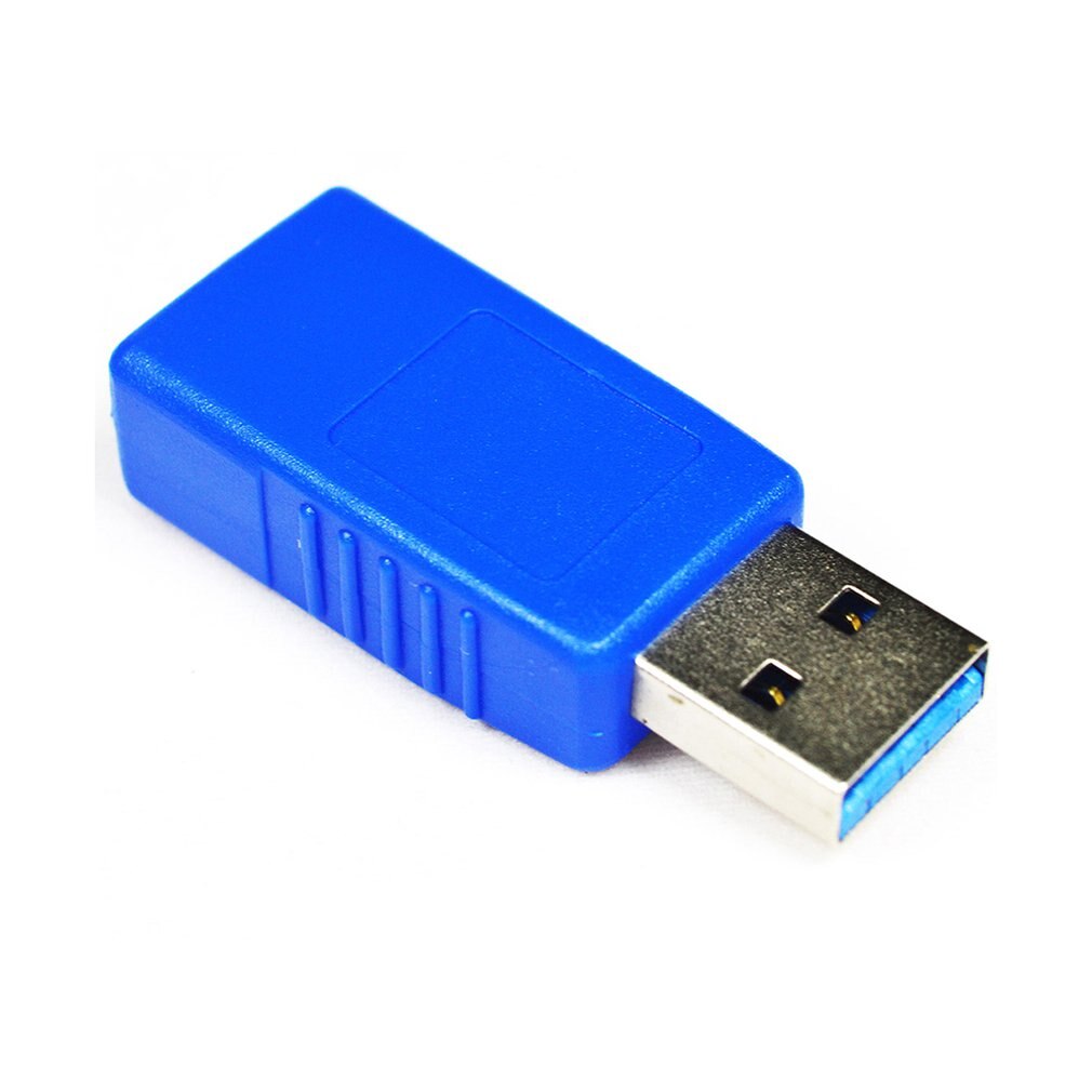 Adattatore USB 3.0 Maschio A Femmina – Convertitore Di Estensione Compatto Nero
