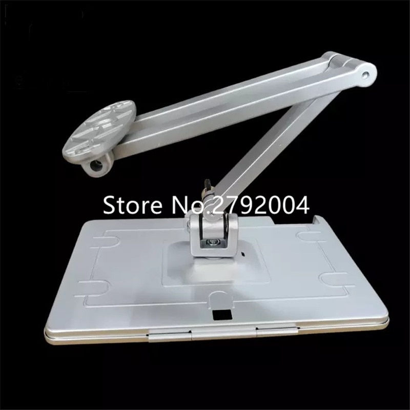 aluminum wall mounted 10.5" tablet pc bracket lock for ipad pro hospital display