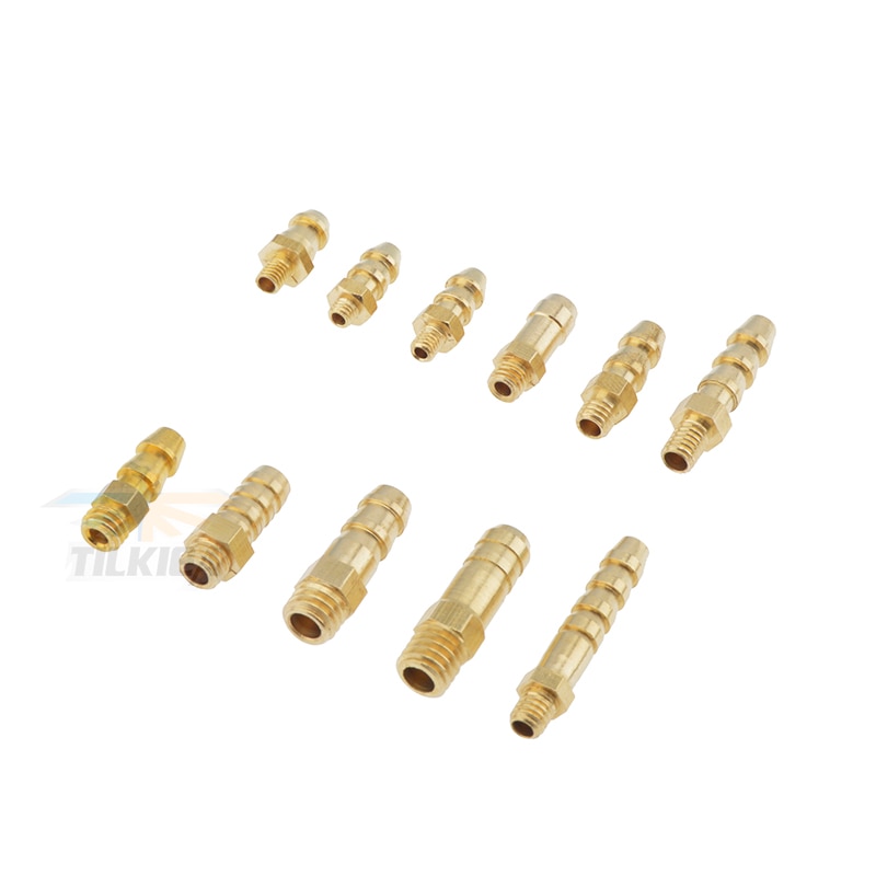 Rc Boat Brass Water cooling faucet M3/M4/M5/M6 Thread Water Nipples Fuel Nozzles For Methanol Gasoline Boat 2pcs