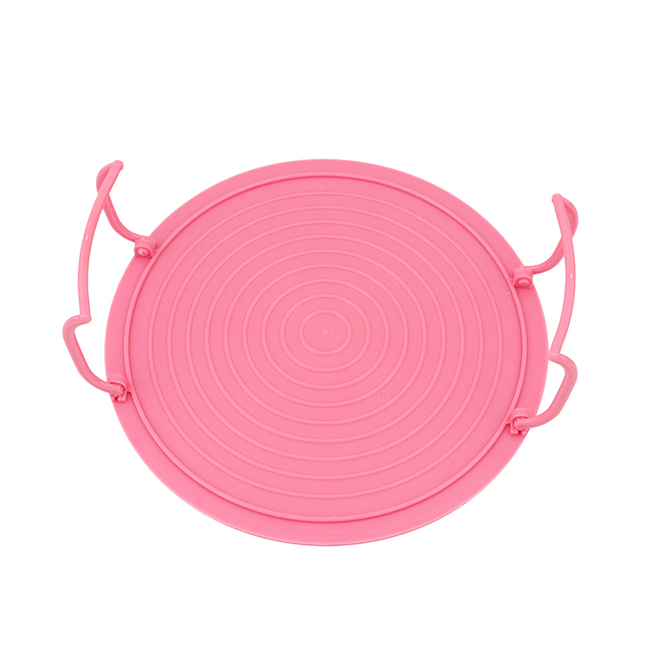 3 Colors Microwave Insert Plastic Stand Multifunction Kitchen Plate Rack Plastic Stacker Lid + Cooling Rack Kitchen Tool: red