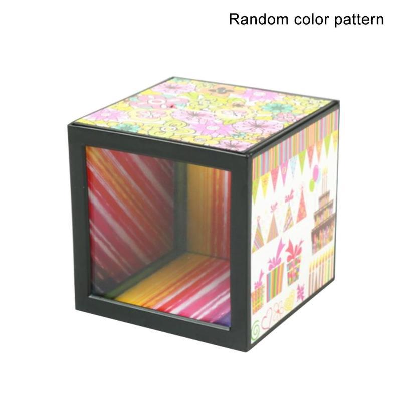 Illusion Multicolor Magie Geld Box Heikles Box Bank Gadgets Licht Up Spielzeug Beste Für Kinder Kinder: Default Title