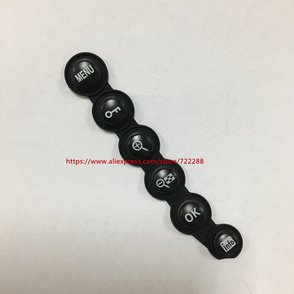 Pieza de reparación para Nikon D4 D4S cubierta trasera menú función modo Zoom goma Unidad de botones 1S758-179 original