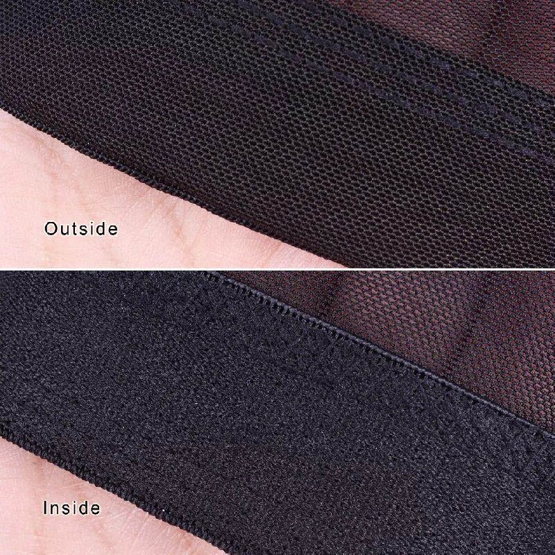Sml lijmloze haarnetje pruik voering goedkope pruik caps voor het maken van pruiken spandex elastische mesh koepel cap materialen voor het maken van pruiken