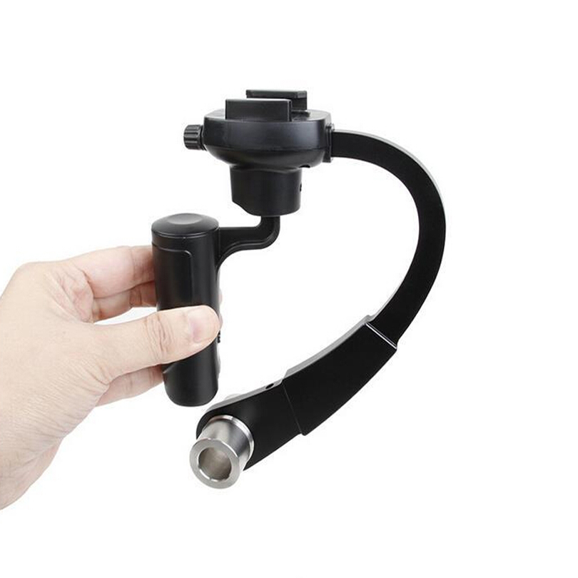 Mini estabilizador de cámara portátil, cámara de vídeo Steadicam, cardán adecuado para GoPro Hero 7 6 5 SJcam SJ4000 Xiaomi Yi Cámara de Acción