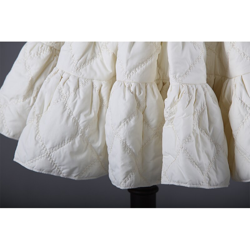 Thick Short A line Petticoat for Winter Cotton Padded Underskirt by Classical Puppets