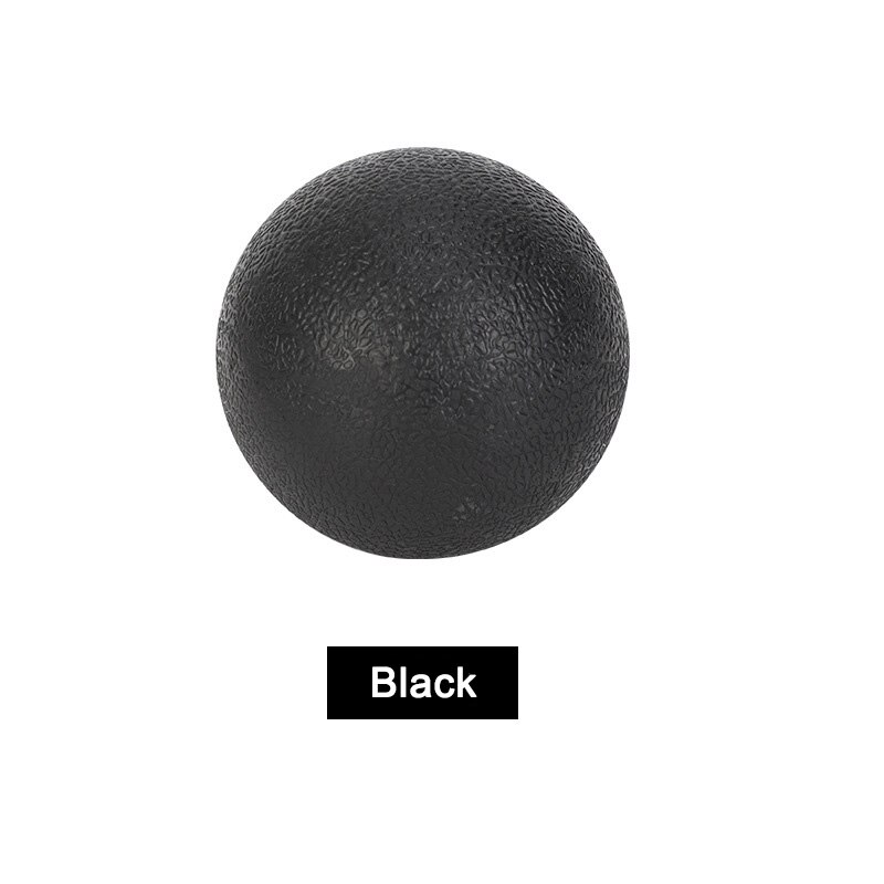 Myopascial bola massagem fitness exercício tpe aliviar a dor terapia yoga ginásio esporte músculo fisioterapia massageador anti stress bola: Preto