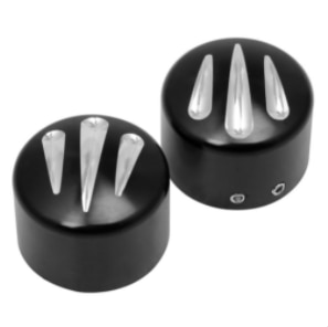 1 Pair Motorcycle Front Axle Nut Cover Cap Bolt For Harley Dyna Fat Bob Touring Electra Glide Road Glide Sportster Iron 883 1200: M