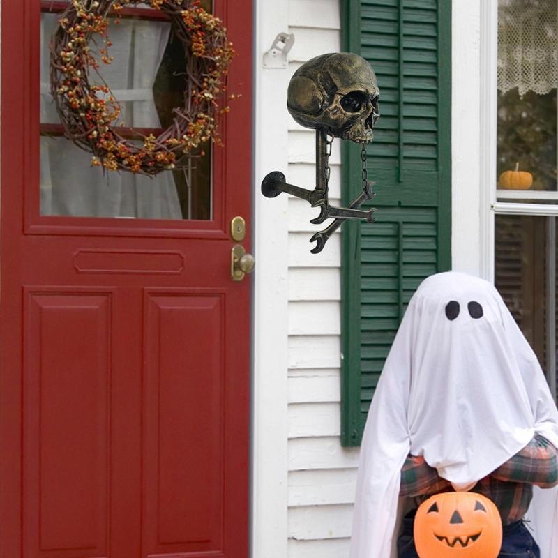 Motorcycle Helmet Rack Skull Helmets Wall Rack Mount Helmet Display Stand Luggage Hook Jacket Hanger Helmet Skull Racks