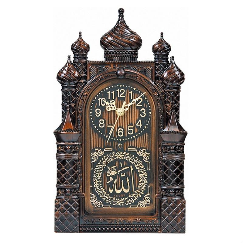 Islamic Wall Clock Masjid Mosque Allah Shahadah Ar... – Grandado