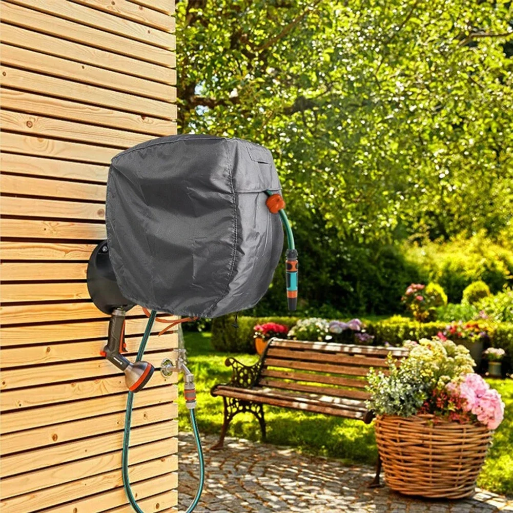 Wall Mounted Water Hose Reel Protective Cover For Your Garden Hose And Reel Rainproof Garden Wall Mounted Hose Reel Cover Part