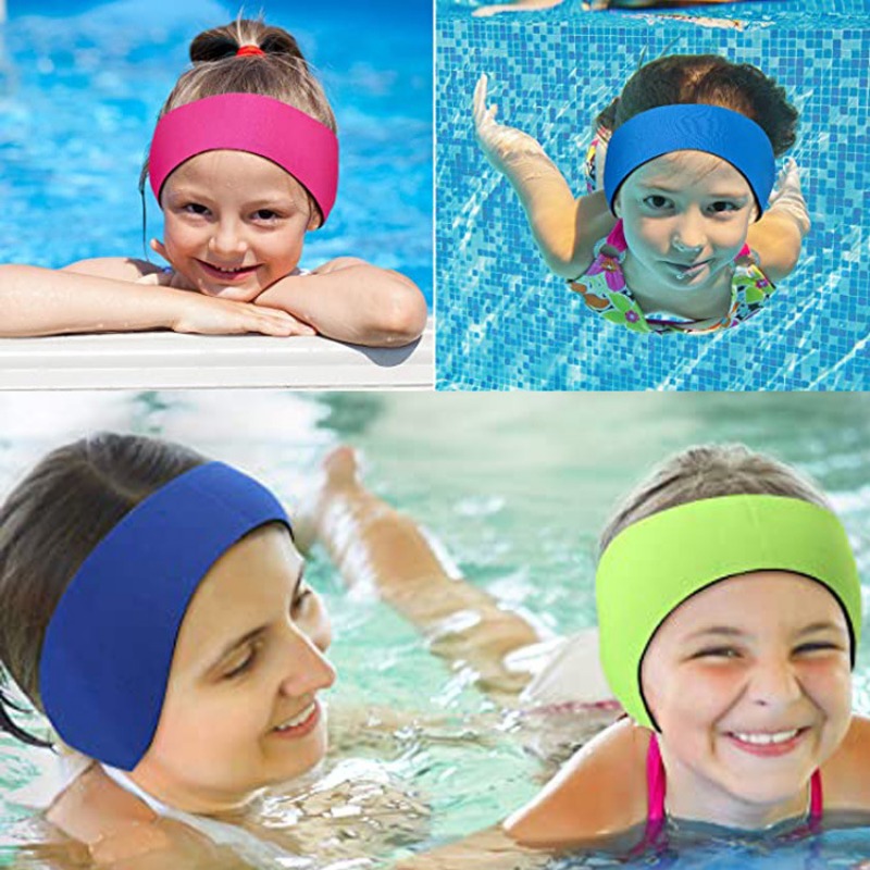 1PC cache-oreilles pour enfants et adultes bandeau de natation matériel de plongée bain Splash bandeau de natation cache-oreilles de natation bandeau d'oreille