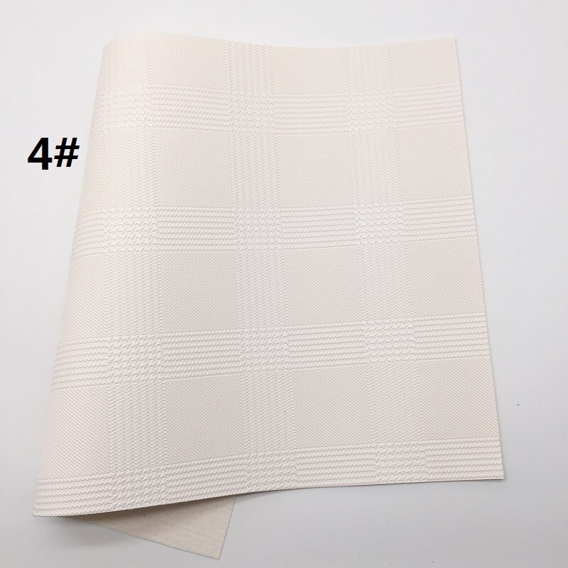 1PC 21X29CM Embossed Faux Leather Fabric, Synthetic Leather Fabric Leather Sheets For Making Bows LEOsyntheticoDIY T390: 4