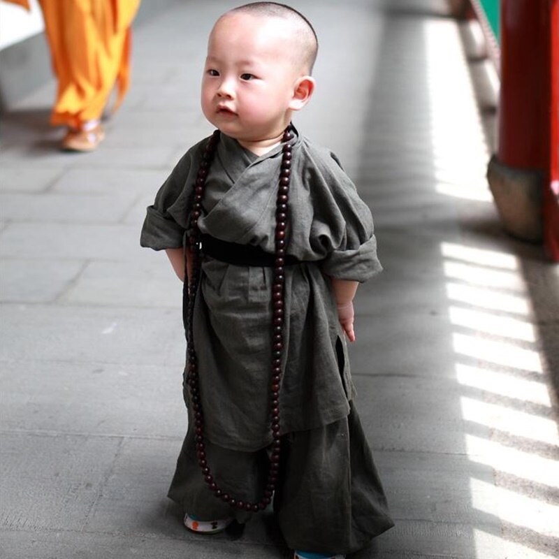 Buddhist monk robes clothing costume shaolin monk clothing buddhist monk clothes uniform meditation clothing TA523