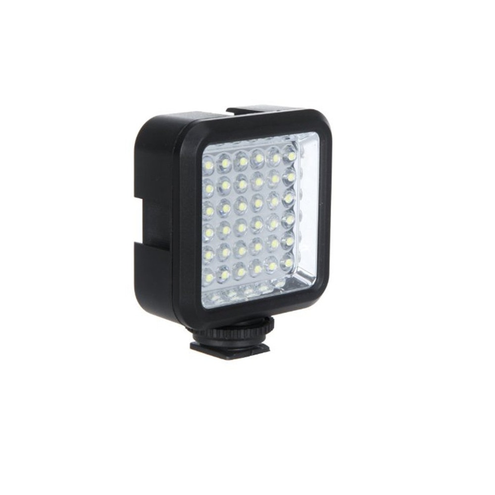 Jintu led 36 luz da lâmpada de vídeo para câmera digital smartphone filmadora dv canon nikon sony + kit carregador bateria