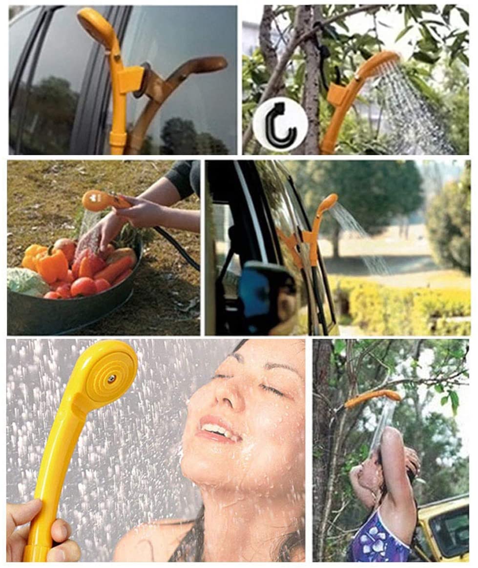 12 V Camper Outdoor Shower Kit Portable Camping Car Shower High Pressure Power Washer Electric Pump