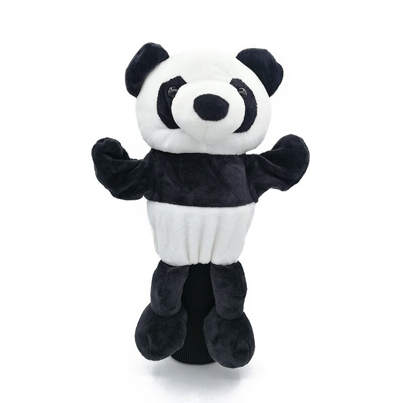 China Panda Golf Fahrer Headcover Karikatur Ebene Vereine Abdeckung 460cc Nein.1 Golf Zubehör Maskottchen Neuheit Nette