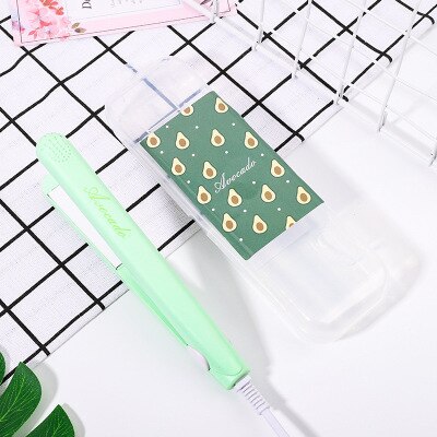 Cartoon Stijltang Krullend Haar Mini Student Kleine Power Meisje Air Pony Krultang Steil Volume Dual-Gebruik Rechttrekken Gereedschap: NYG GREEN