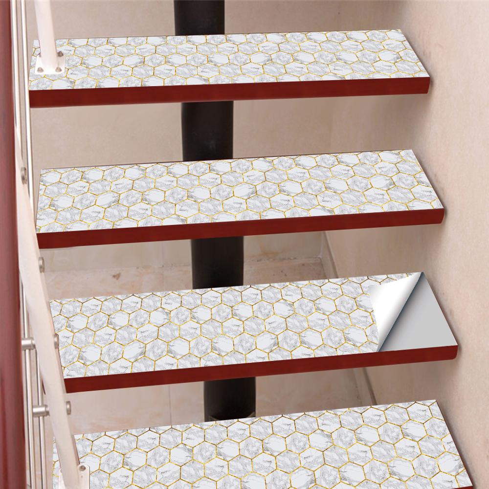 Pvc-traptreden voor huishoudelijk gebruik met antislipstickers met lijm en breder-dikker voor huismake-up en schoonheid