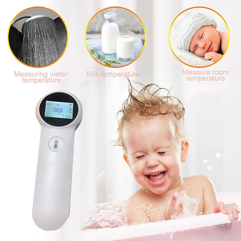 In Stock Digital IR Infrared Forehead Thermometer Non-Contact Baby Adult Ear Temperature Sensor Contactless Thermometer